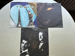 YELLO tolle Singles SWISS Kult Top Hit Charts 80's Synth