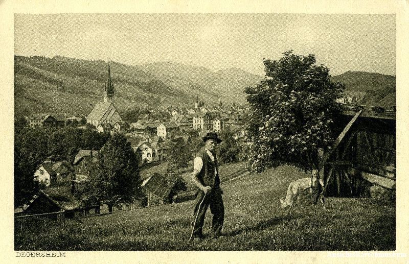 Cartoline postali: Degersheim - Bauer + 1920 – Usato da Emmenbrücke venduto da teestube