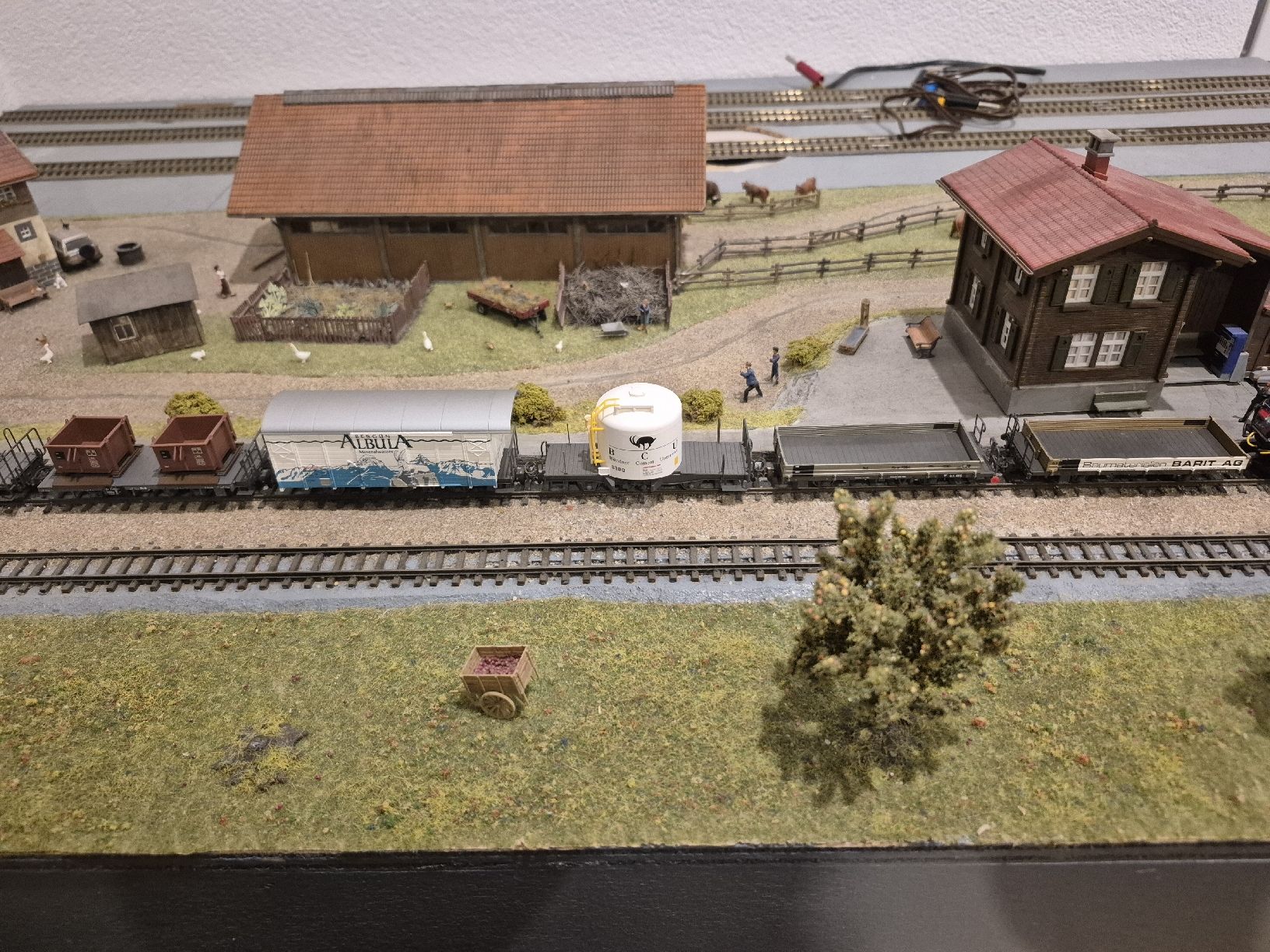 Bemo Modellini di ferrovie: Bemo RhB Güterzug – Usato da Uttigen venduto da Orbrick 4