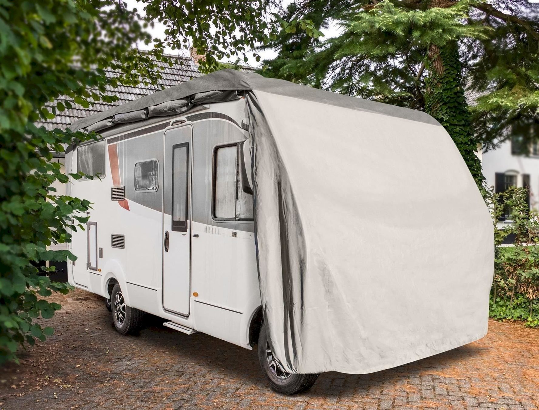 Abdeckhülle: Wohnwagen Abdeckplane Schutzhülle Plane – Neu und originalverpackt aus Bottighofen von zaap 1