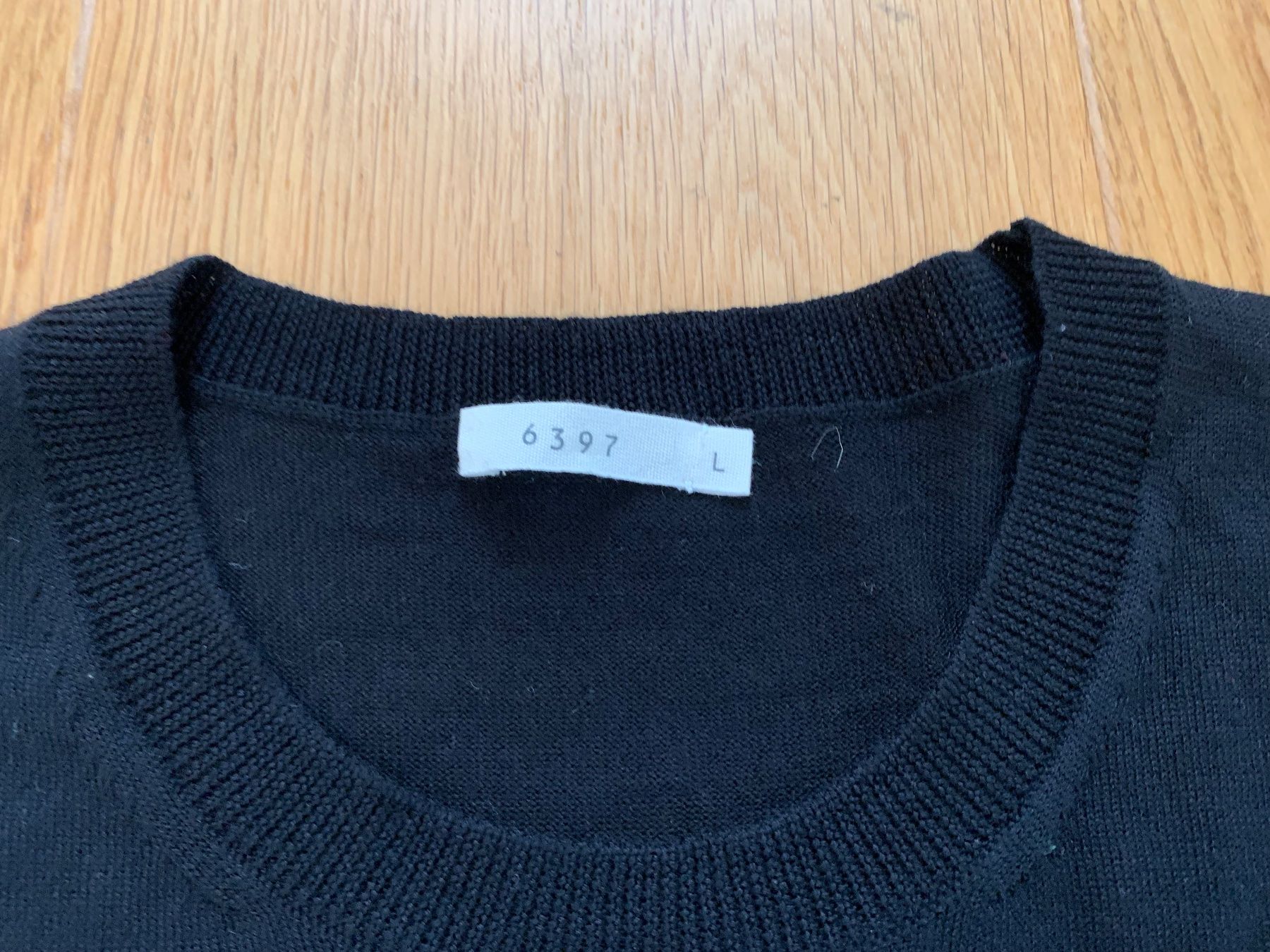 Pullover & Sweatshirts: 6397 100% Merino Pullover schwarz Gr. L – Neu (gemäss Beschreibung) aus Meiringen von Jwash 1