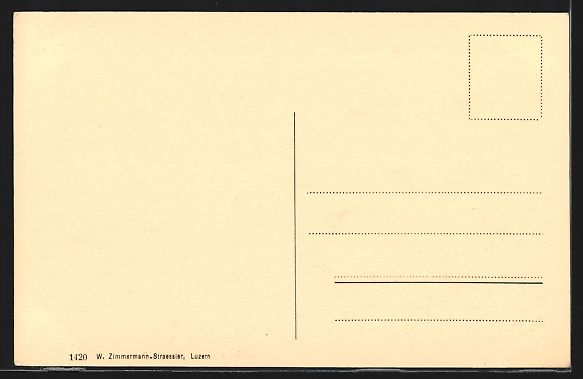 Cartoline postali: Weggis, Hotel Pension Alpenblick mit See – Usato da Berlin venduto da bartko-reher 1