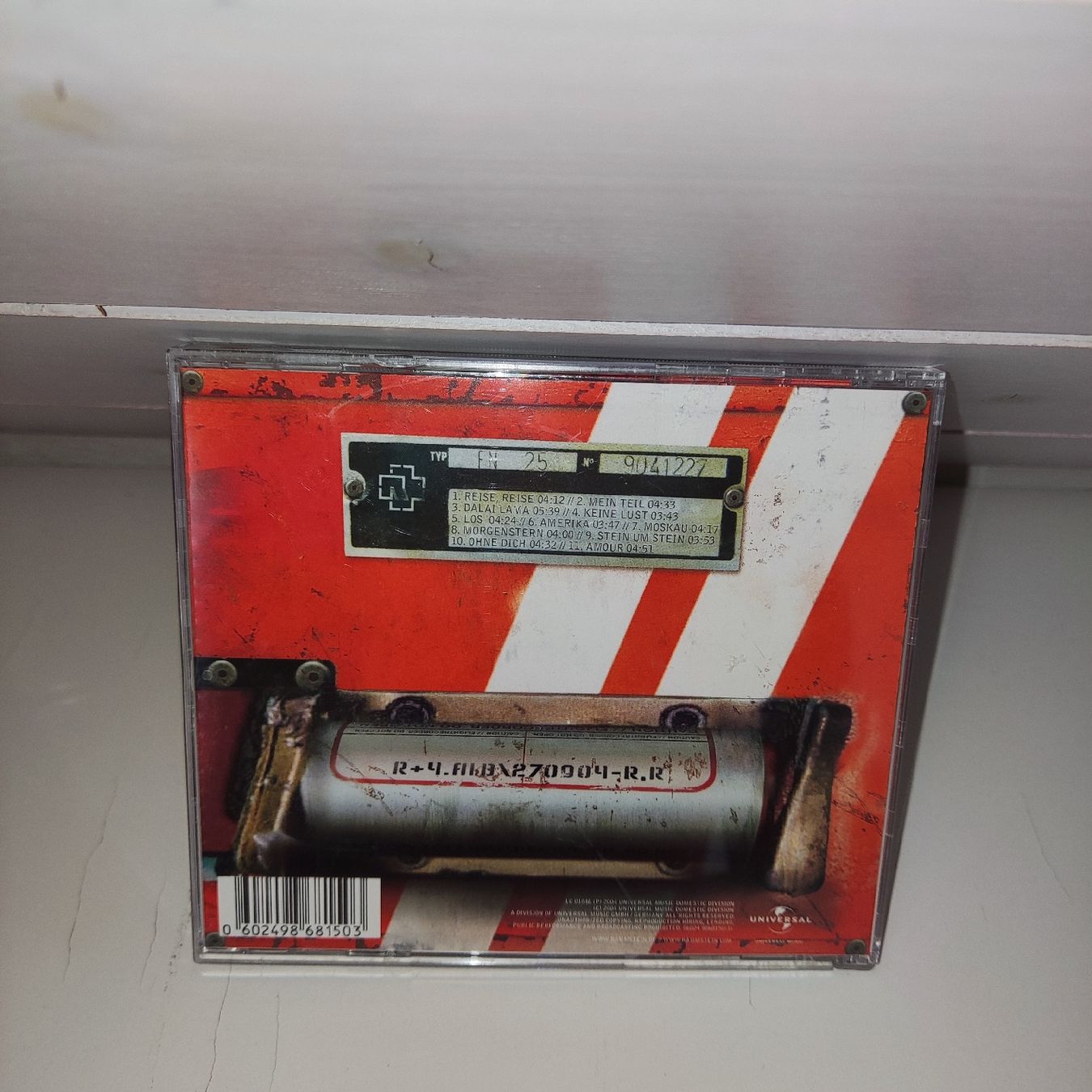 CDs: Rammstein Flugrekorder nicht Öffnen CD – Gebraucht aus Schongau von Retro_Shop 3