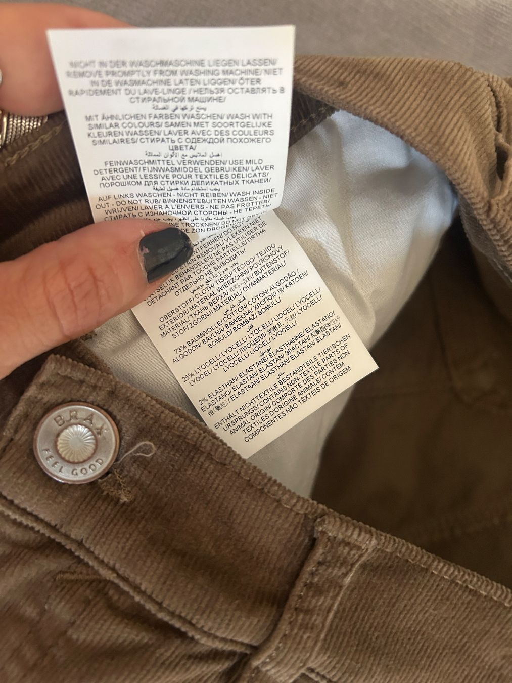 Brax Hosen: Brax Feel Good Cord Hose - Gr. 36 – Gebraucht aus Illnau von Monkky 6