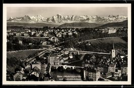 Bern, Obstbergquartier und Nydeckbrücke