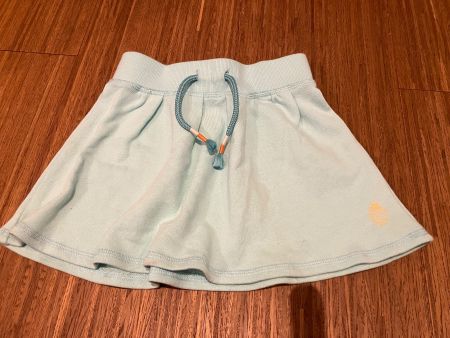 Mintfarbener Sommerrock, Naturaline, Grösse 104 🛍️