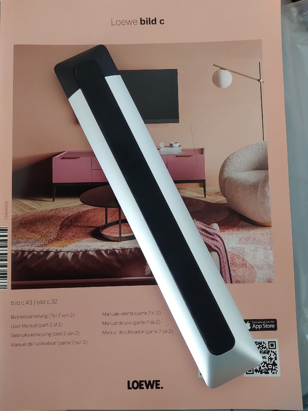 Loewe Fernseher: Loewe Fernseher mit Standfuss – Neu (gemäss Beschreibung) aus Luzern von CaritasZentral 5