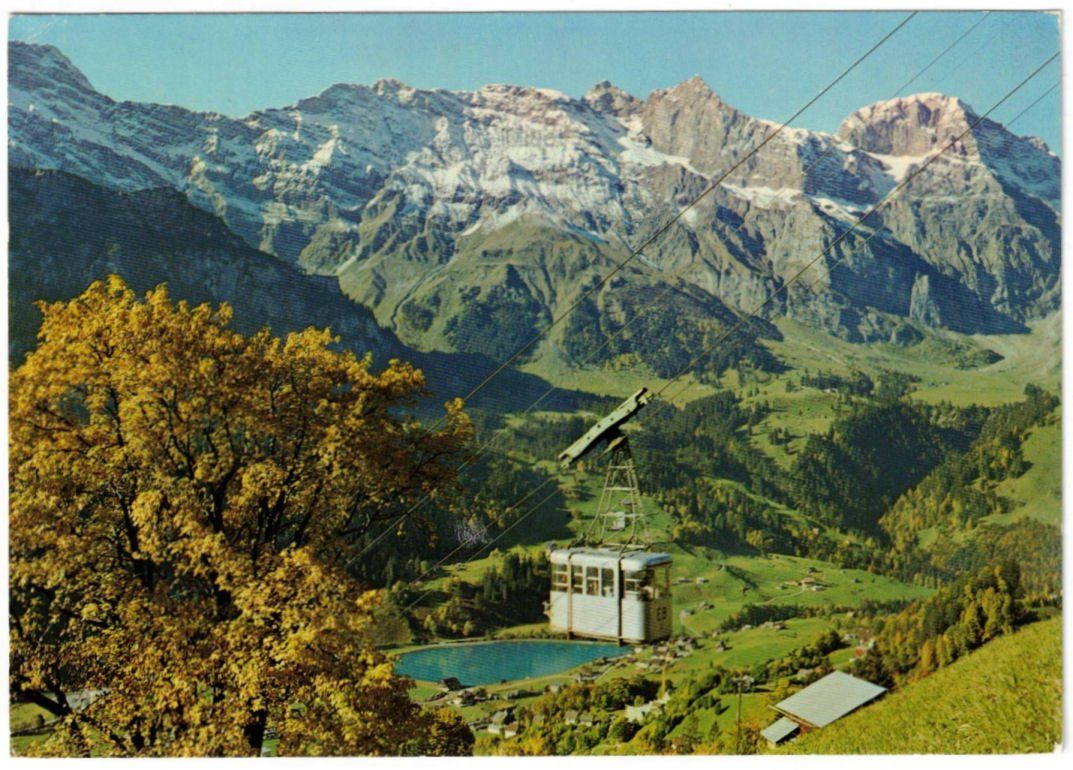 Cartes postales: Engelberg - Luftseilbahn Brunni – D'occasion à Binningen par Mountainrider