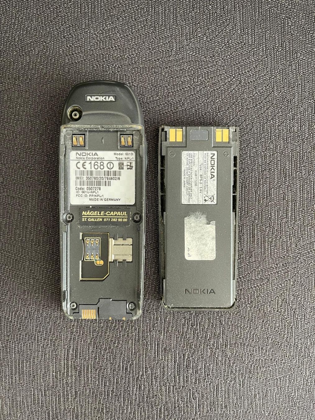 Nokia Telefoni cellulari / Smartphones: NOKIA 6310i – Usato da St. Gallen venduto da Dachs330 4