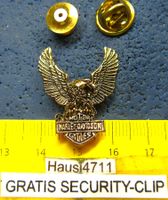 HD SCHMUCK-PIN HARLEY-DAVIDSON EAGLE GEPRÄGT