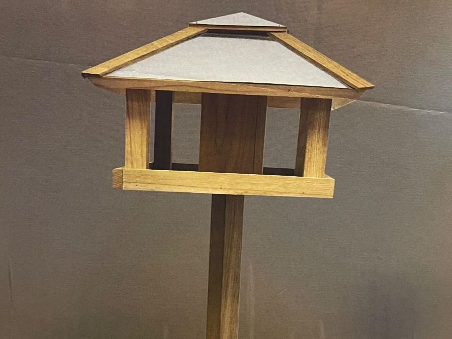Casette per uccelli: Vogelhaus/Vogelfutterhaus & Futtersilo/Eichenholz/Neu/OVP – Nuovo e nell'imballaggio originale da Volketswil venduto da rubin74 1