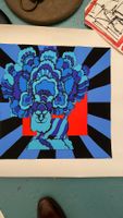 Rare Lithographie Werner Maurer „heuer wünscht“ frühe 70er
