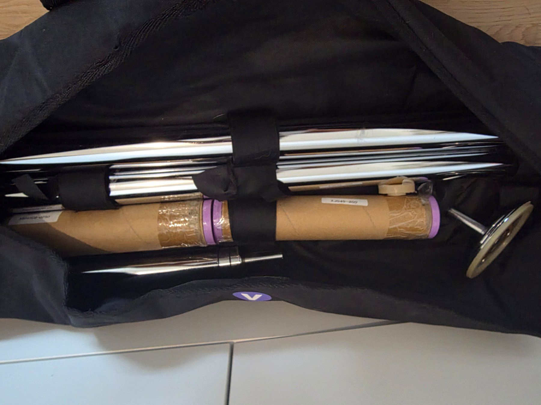 Hometrainer: X-Pole Tanzstange mit Tragetasche, Static, Spinning – Usato da Glattpark(Opfikon) venduto da dra_lw2t 1