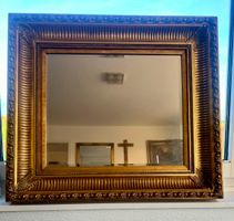 Eleganter Vintage Wandspiegel im Barockstil – Goldrahmen –