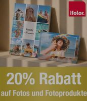 20% Ifolor Gutschein auf Fotos und Foto Produkte 30.09.2026