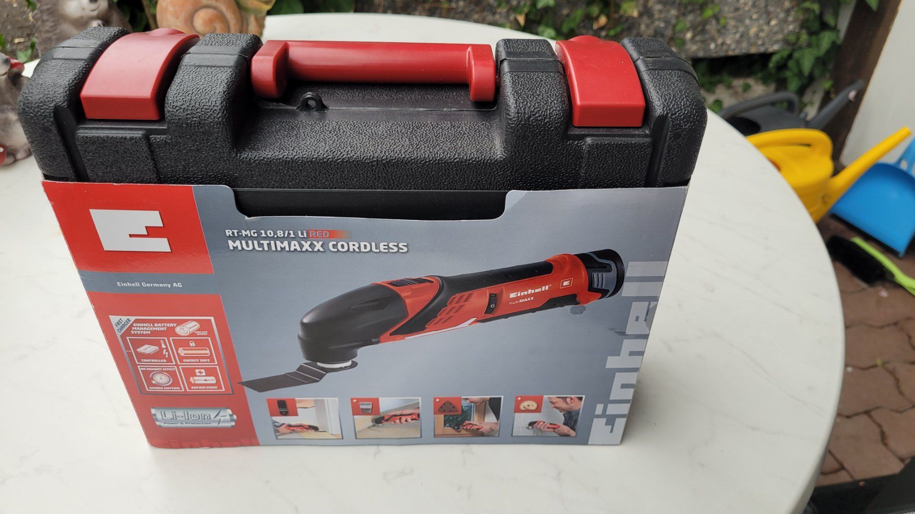 Einhell Tutte le macchine: Multifunktionswerkzeug Einhell RT-MG 10,8/1 Li Neuwertig – Usato da Gempenach venduto da moudi60
