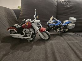 Lego Motorräder Harley Davidson BMW R1200GS