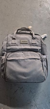 Midibeimi Wickeltasche Grau guter Zustand