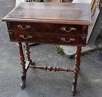 Kommode (1) aus Nussbaum furniert