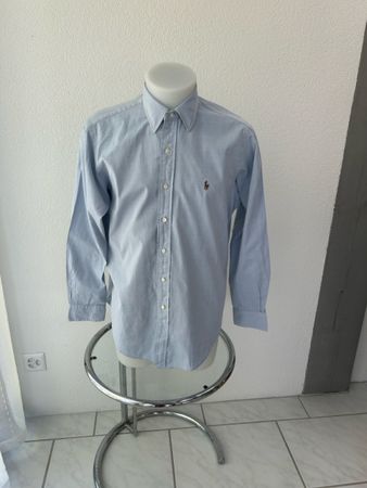 Polo Ralph Lauren Shirt, light blue, size 16, Andrew Fit