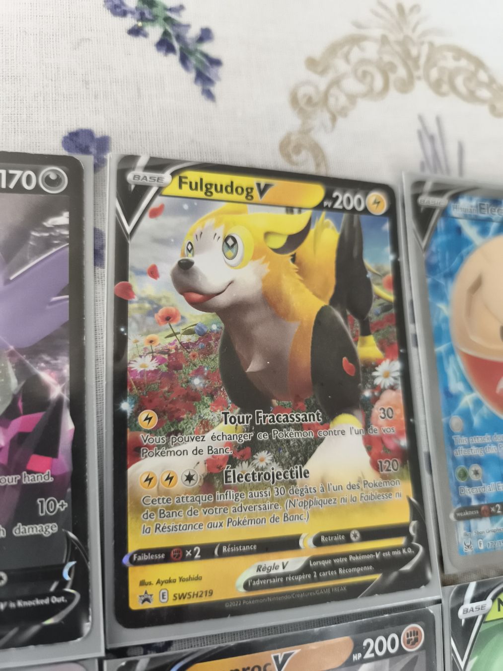 Pokémon Cartes à collectionner: lot de 6 cartes Pokémon  – D'occasion à Orbe par don_ym8h 5