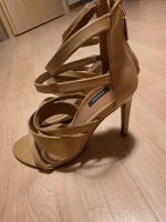 Sandales Mango élégantes, couleur nude, taille 37