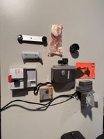 Sankyo Movimat Normal 8 Filmkamera + Zubehör, Tasche