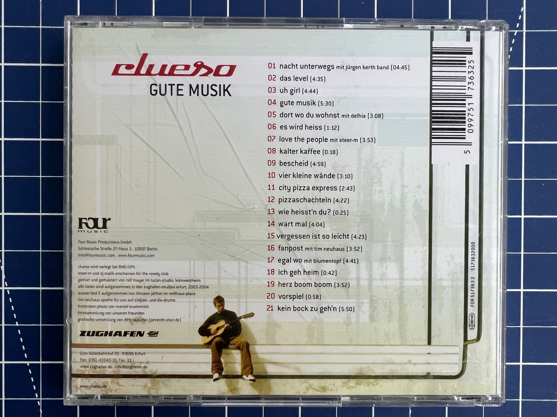 CD: Clueso – Gute Musik – Usato da st.gallen venduto da sophiephie 2