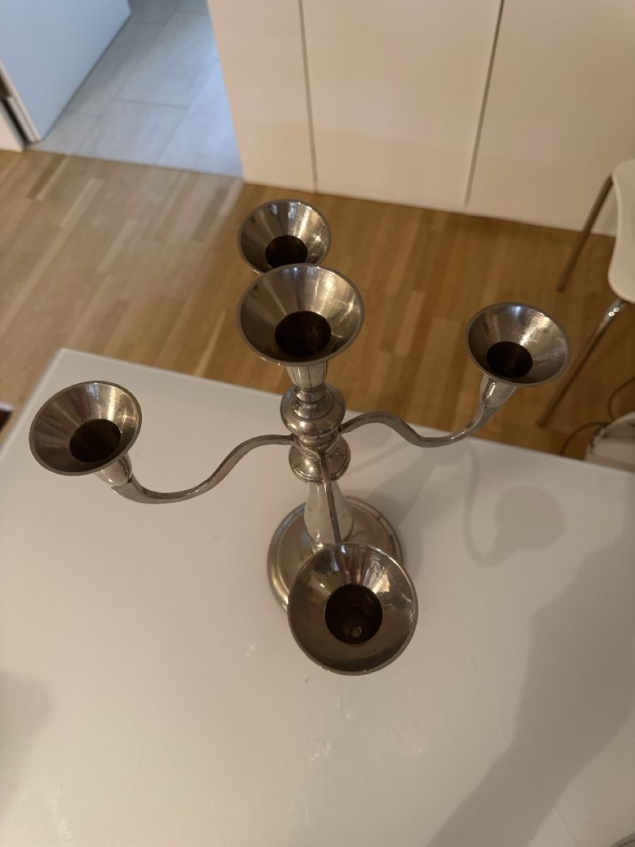 Bougeoirs: Kandelaber / Kerzenständer 43cm – schwer – D'occasion à Winterthur par han_m89f 1