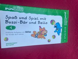 mini Lük Spass und Spiel mit Bussi-Bär und Bello 1 ab 4 J.