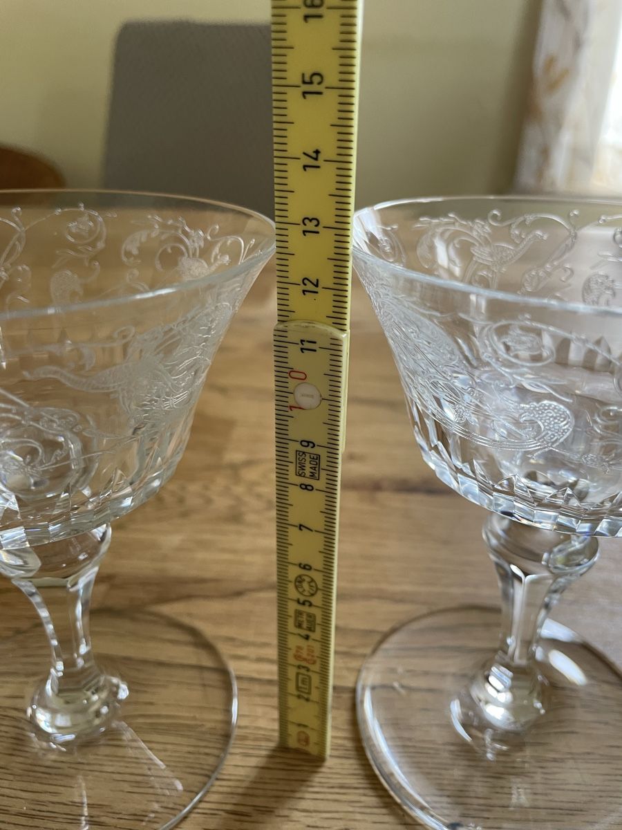 Baccarat Bicchieri: 2 Baccarat Gläser – Usato da Flawil venduto da Naphtali 4