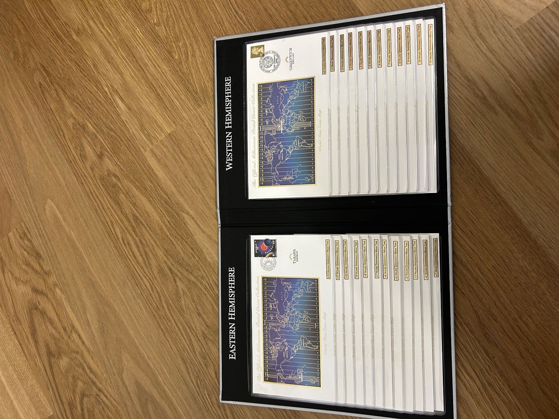 Tutti i francobolli: Album "The Official Millennium Postal Cover Collection" – Usato da Seuzach venduto da Parasolmountain 1