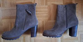 Stiefelette Neu beige/braun  Gr. 41 Marke TOMMY HILFIGER