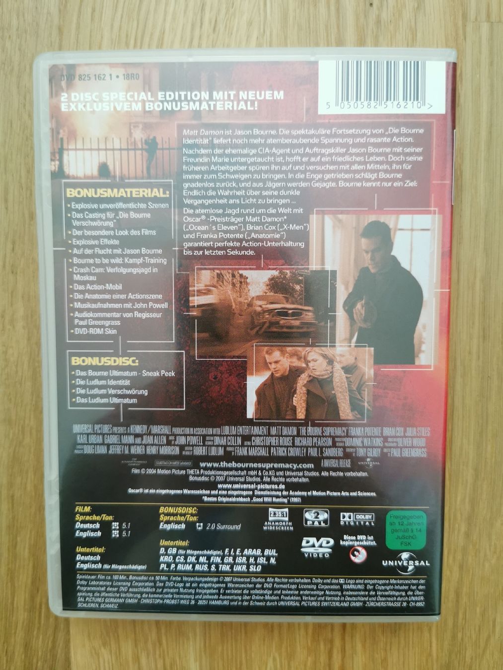 Tous les DVDs: Die Bourne Verschwörung - DVD – D'occasion à Arnegg par michik999 1
