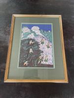 Tableau Ancien Tissu Persan 