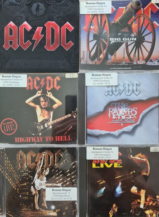 AC-DC / Heavy Metal / Rock / CD - Sammlung - 14 Stk (Gebraucht) in ...