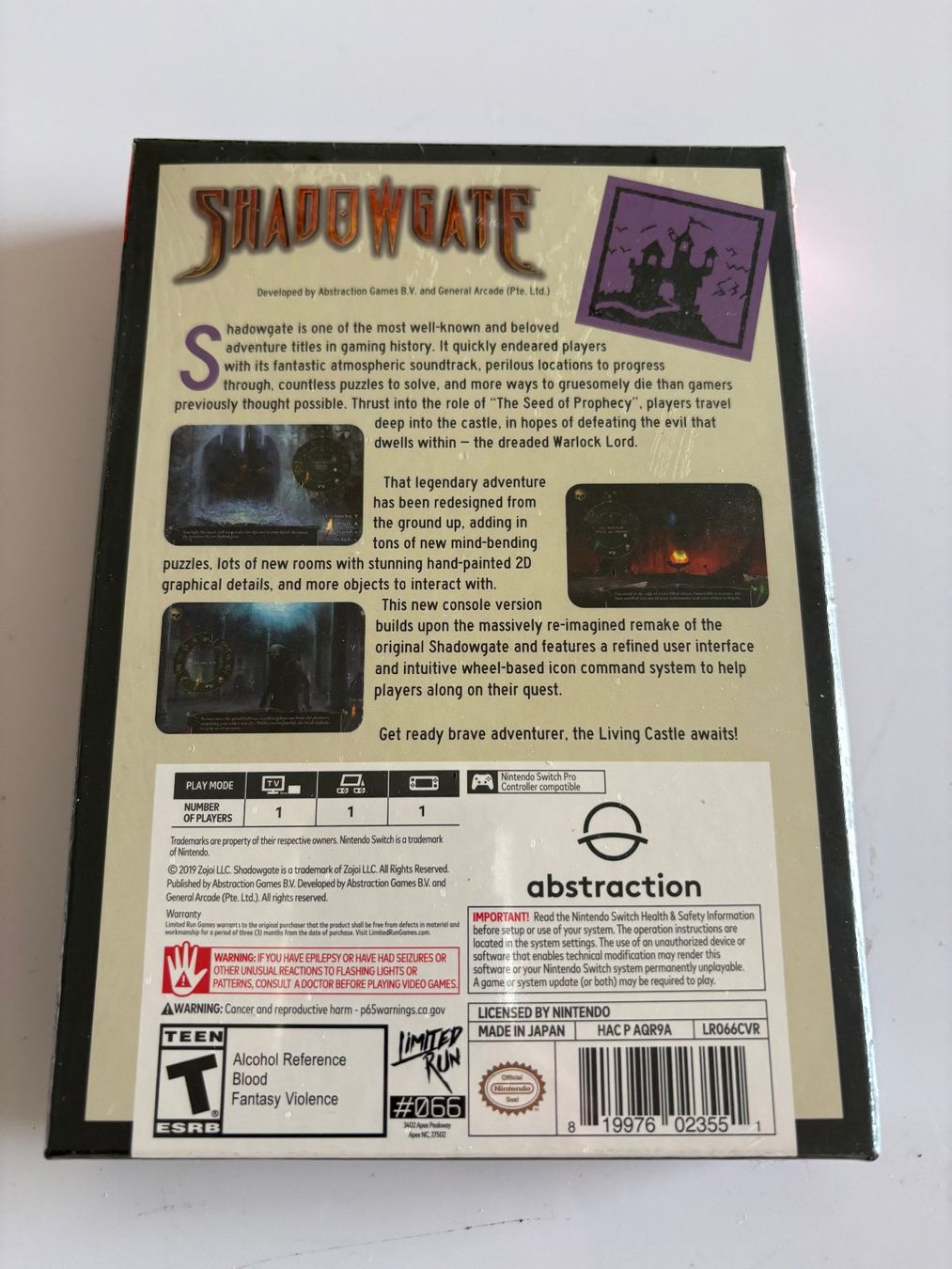 Nintendo Giochi: Shadowgate Classic Edition / Switch Limited Run #66 /RARITAT – Nuovo e nell'imballaggio originale da Petit-lancy venduto da Jototti 1