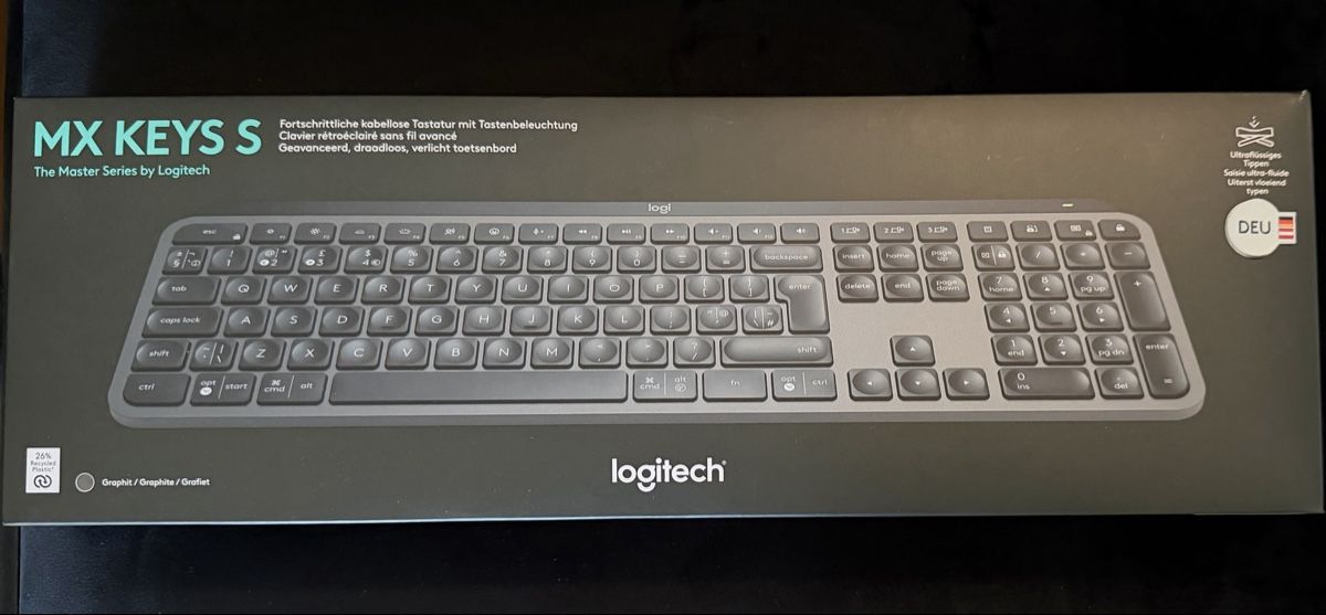 Logitech Claviers: Logitech MX Keys S – Neuf avec emballage d'origine à Maisprach par temetnosce