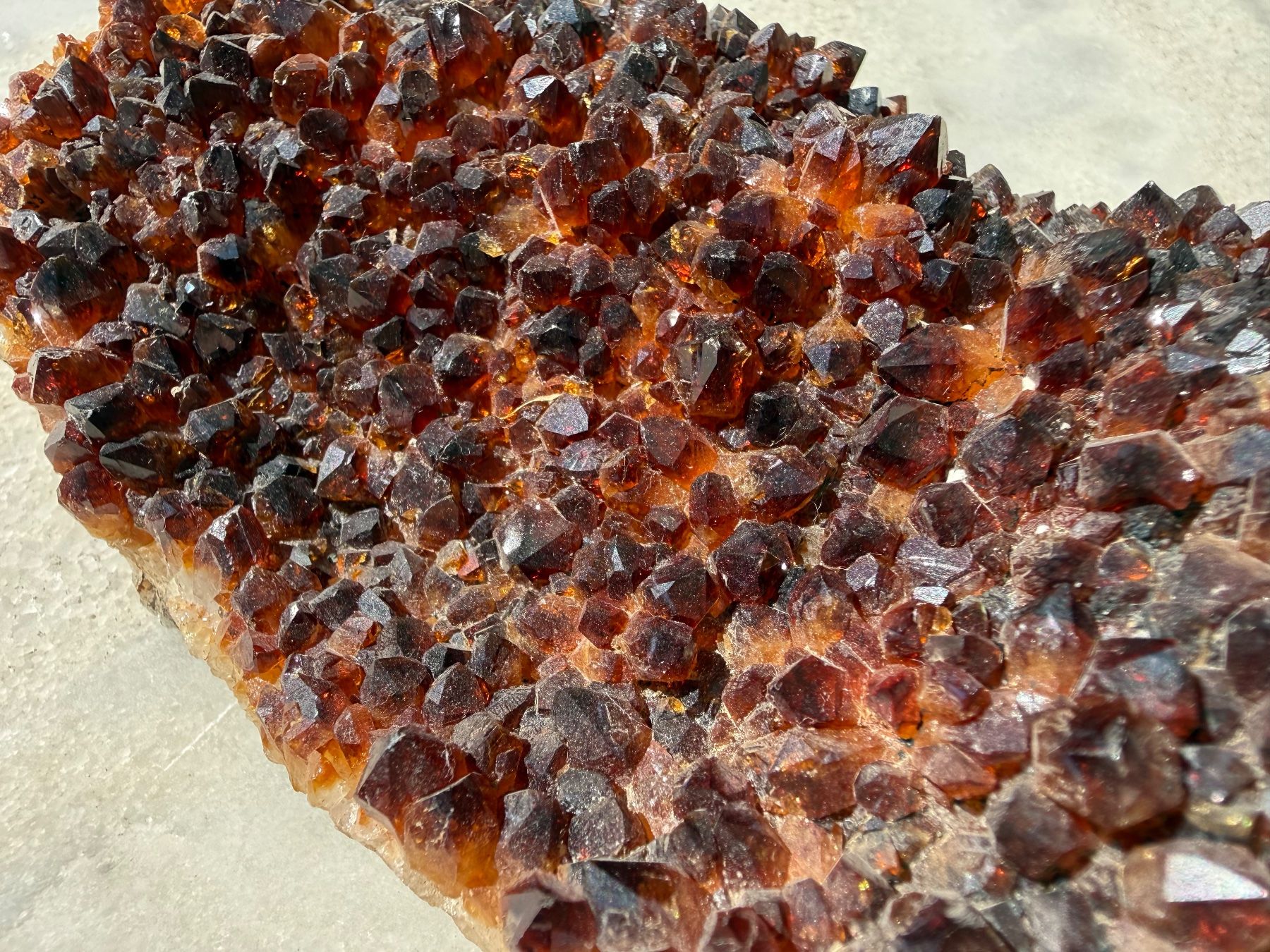 Mineralien & Heilsteine: Citrin Druse (?) – Gebraucht aus Rorbas von tun_m7fz 3