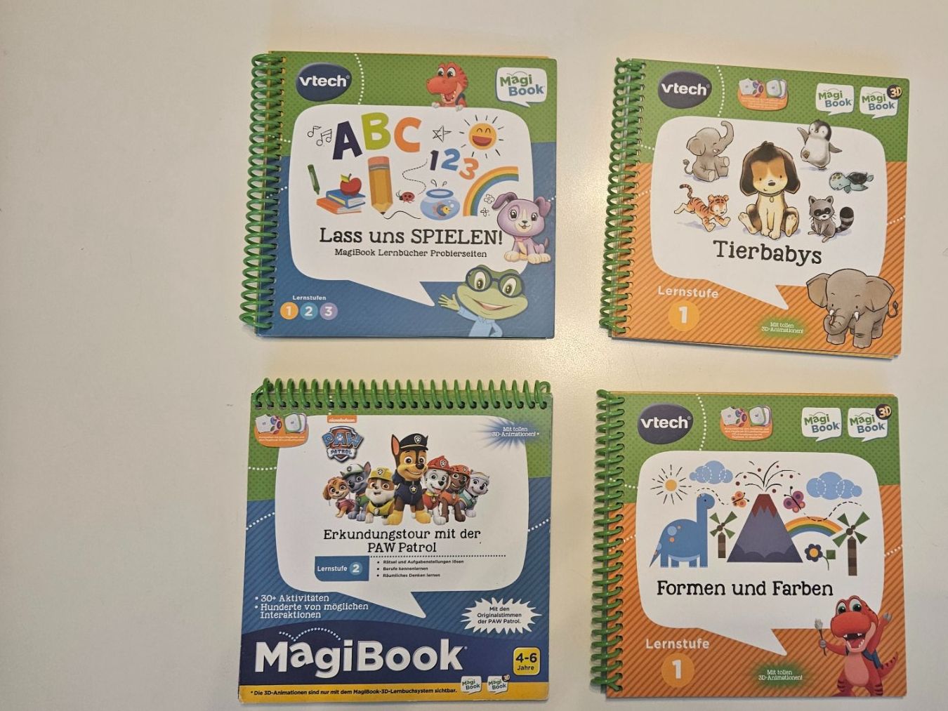 Vtech Giocattoli: VTech MagiBook Lernsystem mit 4 Büchern – Usato da Glattpark(Opfikon) venduto da kir_9kgb 3