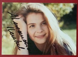 Alexandra Henkel Autogramm signiert Fotopostkarte 10x15cm