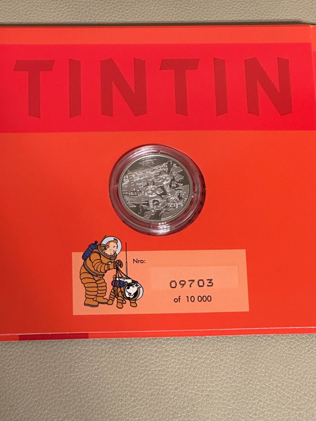 Tutti le monete: Tintin 50e anniversaire moon explorers – Nuovo (secondo la descrizione) da chambesy venduto da Bouille 8