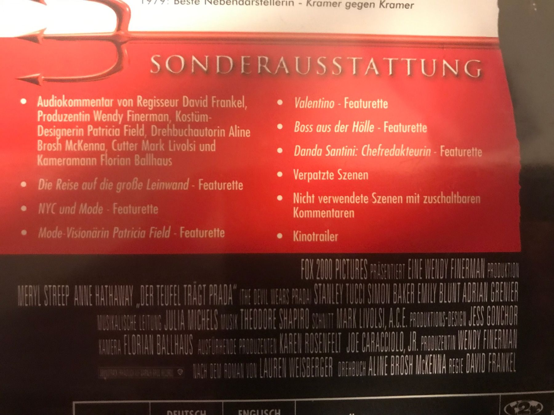 Tutti i DVDs: DerTeufel trägt Prada – Usato da Freudwil venduto da Feenland2010 3
