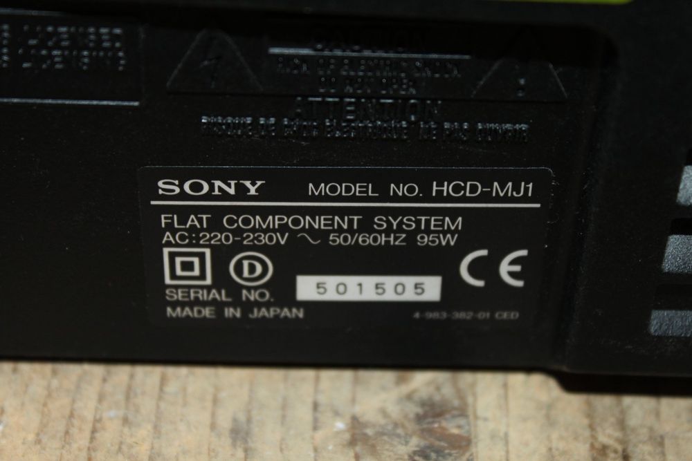 Stereo Anlage Sony MJ L1 | Kaufen auf Ricardo