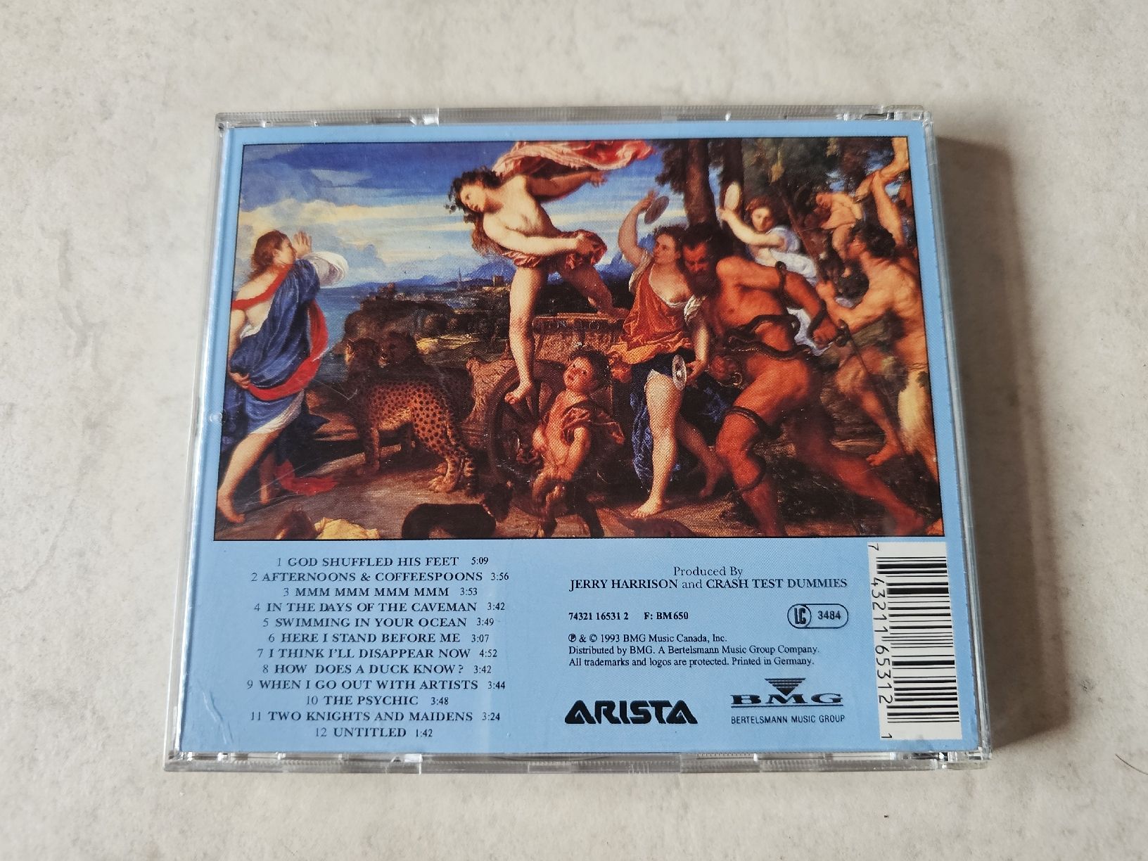 CDs: Crash Test Dummies  -  God Shuffled His Feet – Gebraucht aus Schneisingen von backstore24 1
