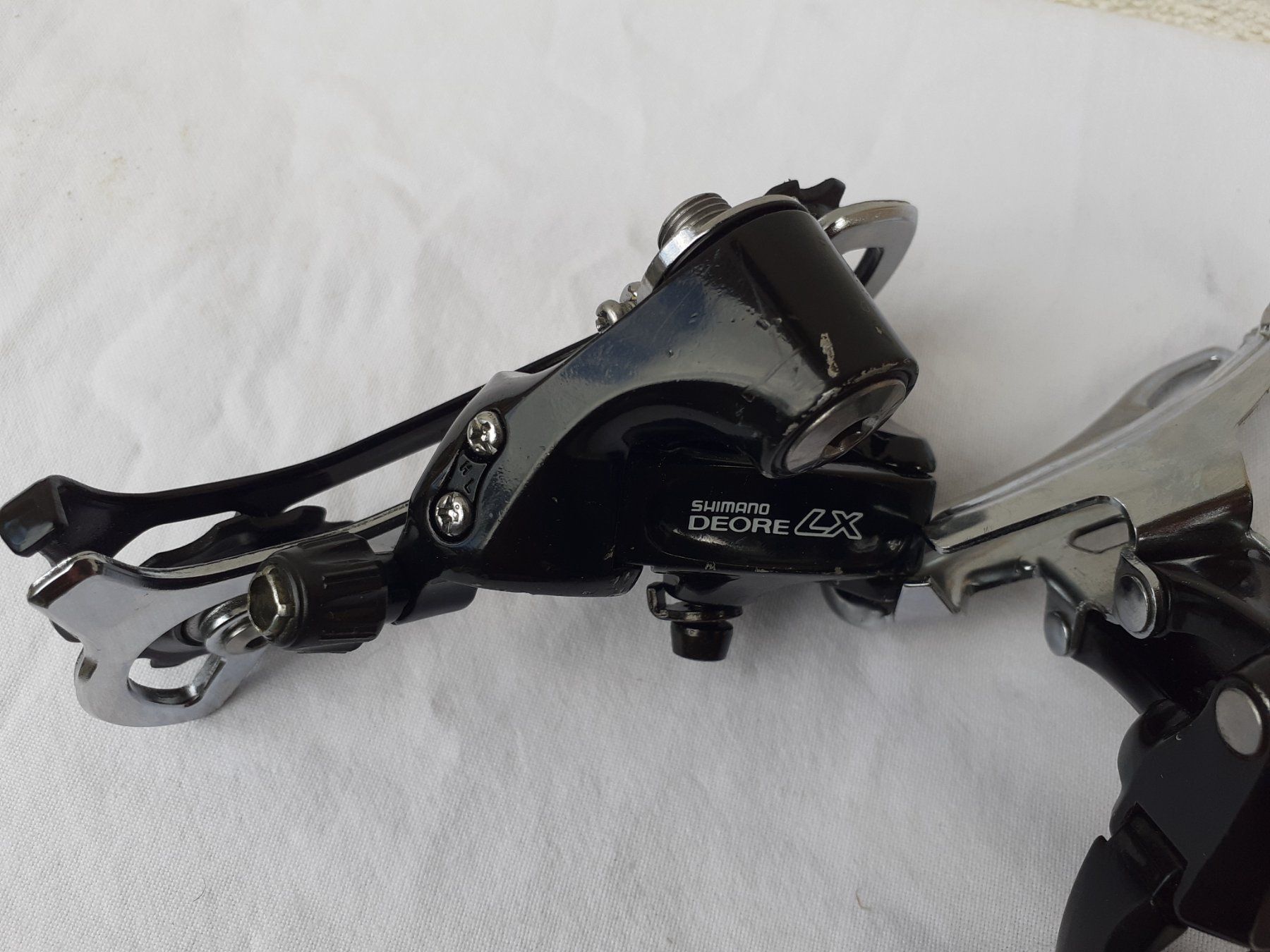 Shimano Ersatzteile: Retro Shimano Deore LX Wechsel plus Umwerfer – Gebraucht aus Cazis von Lucio05 8