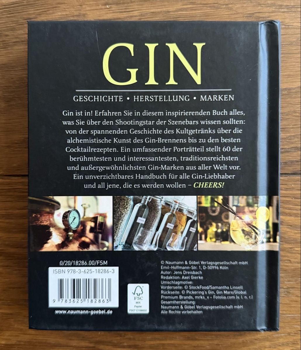 Bücher: Gin - Geschichte, Herstellung, Marken – Neu (gemäss Beschreibung) aus Moosseedorf von smushpuff 1