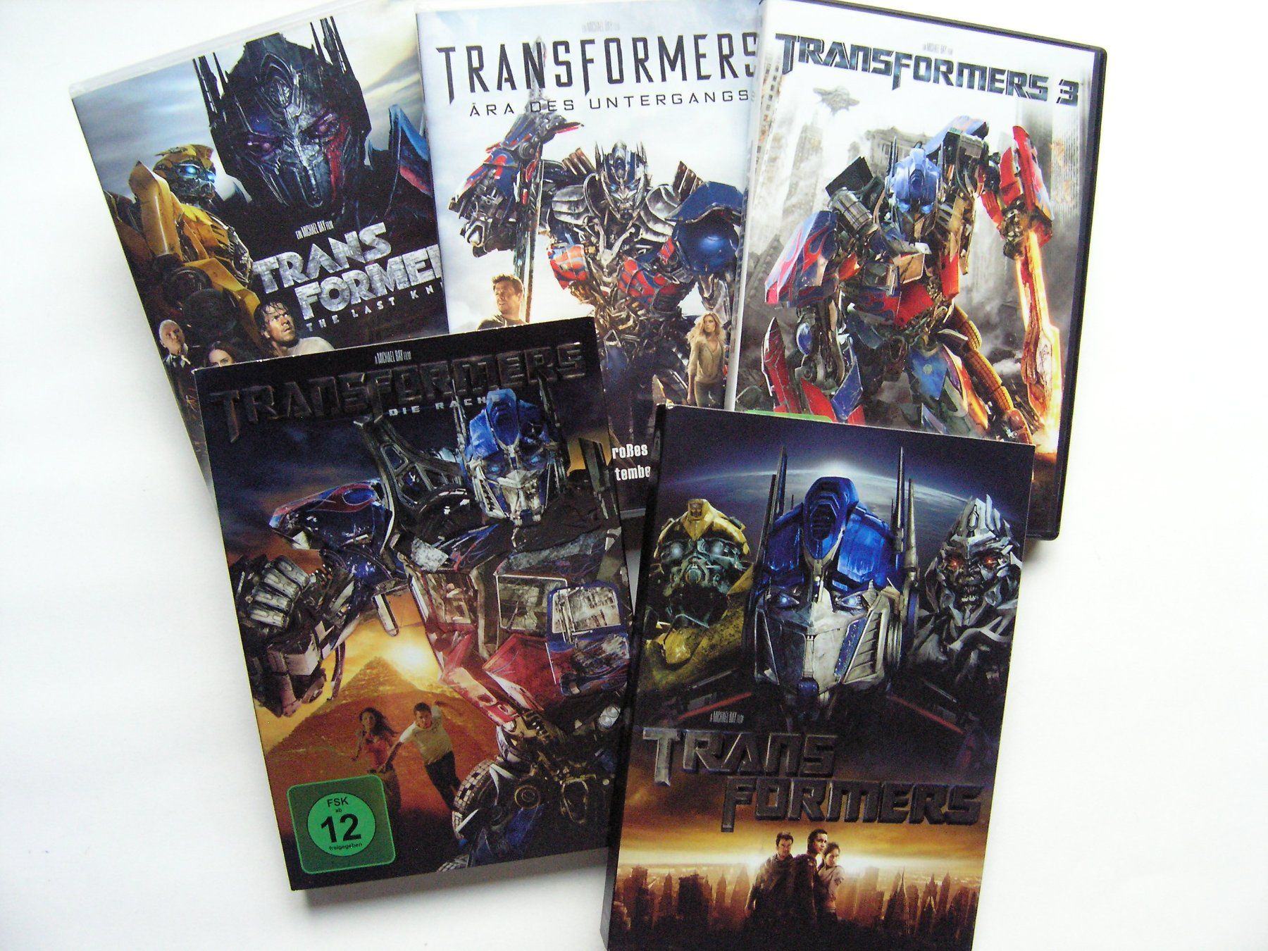 Alle DVDs: Transformers - DVD- Collection (5 DVDs) – Gebraucht aus Zuzwil SG von vette13 5