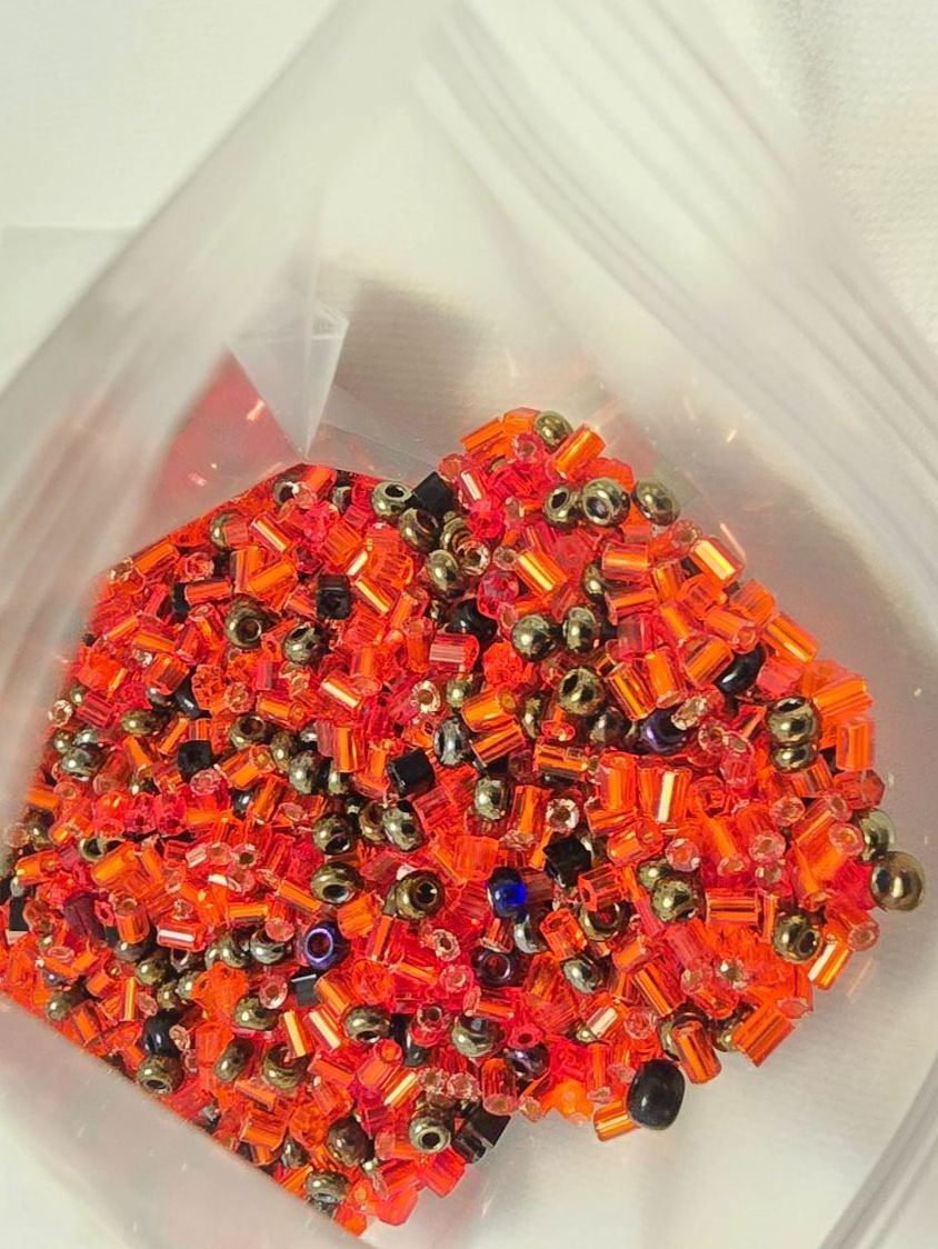 Perle (finte): 52g Glas Perlen mix – Nuovo e nell'imballaggio originale da Basel venduto da Galia2001