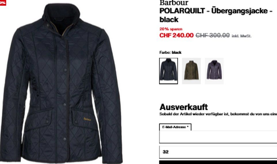 Barbour Giacche: Barbour Jacke / veste .34 – Usato da Collonges venduto da arashee 1